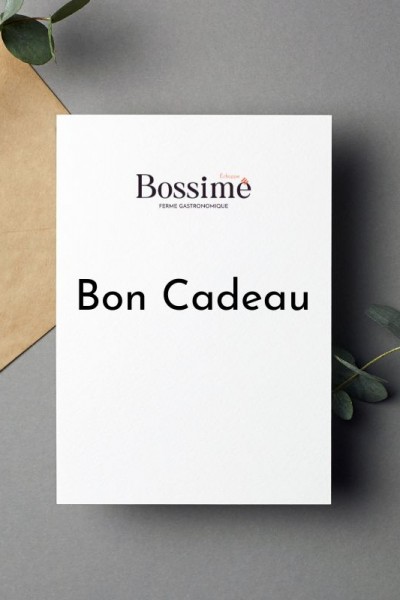 Chèque-cadeau à l’Atelier de Bossimé